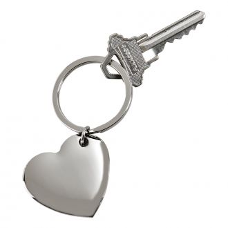 Cupid heart shaped key ring - Item # 13278