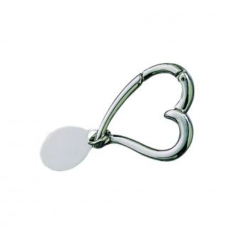 Outlined heart key chain - Item # 13276