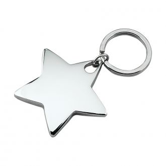 Star shaped key chain - Item # 13271
