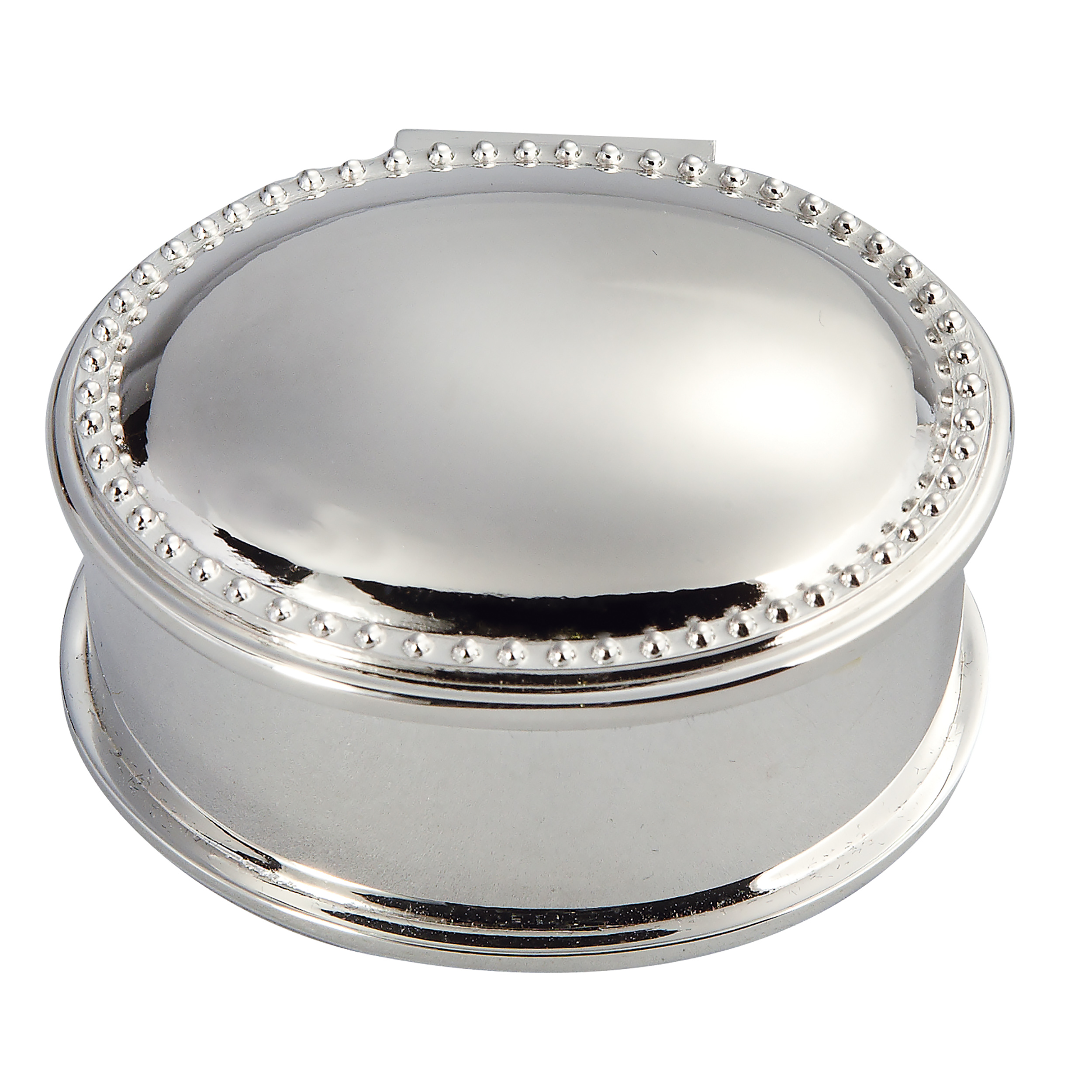 Oval jewelry box, 2.5" x 2" - Item # 6402