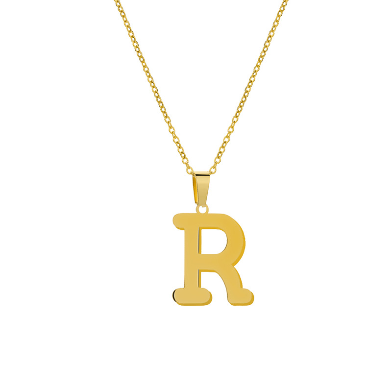 Initial r necklace - Item # 17495