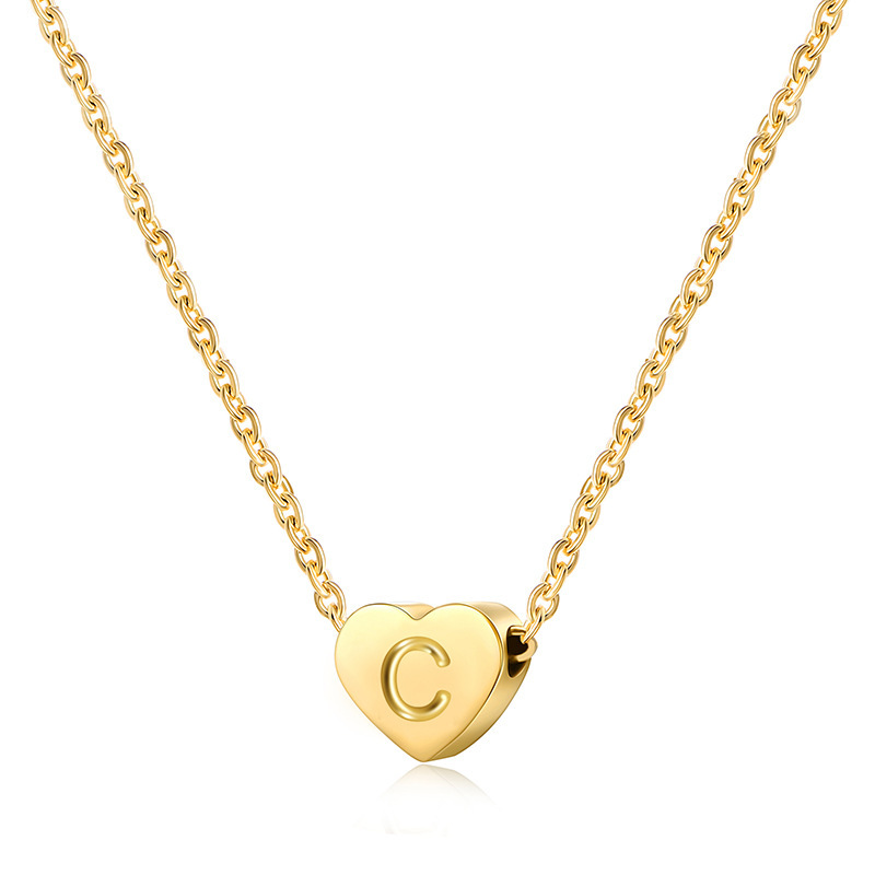 Initial q necklace steal color - Item # 17560